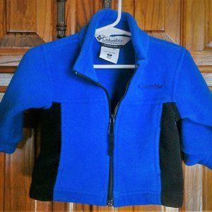 Columbia fleece, NWOT, blue, size 12M
